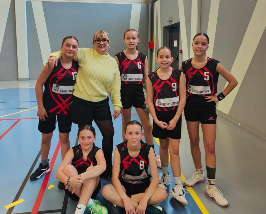 Photo de l'équipe u13 Féminine