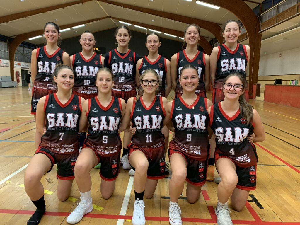 Photo de l'équipe u18 Féminine