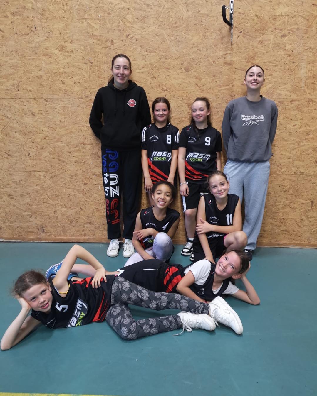 Photo de l'équipe u11 Féminine
