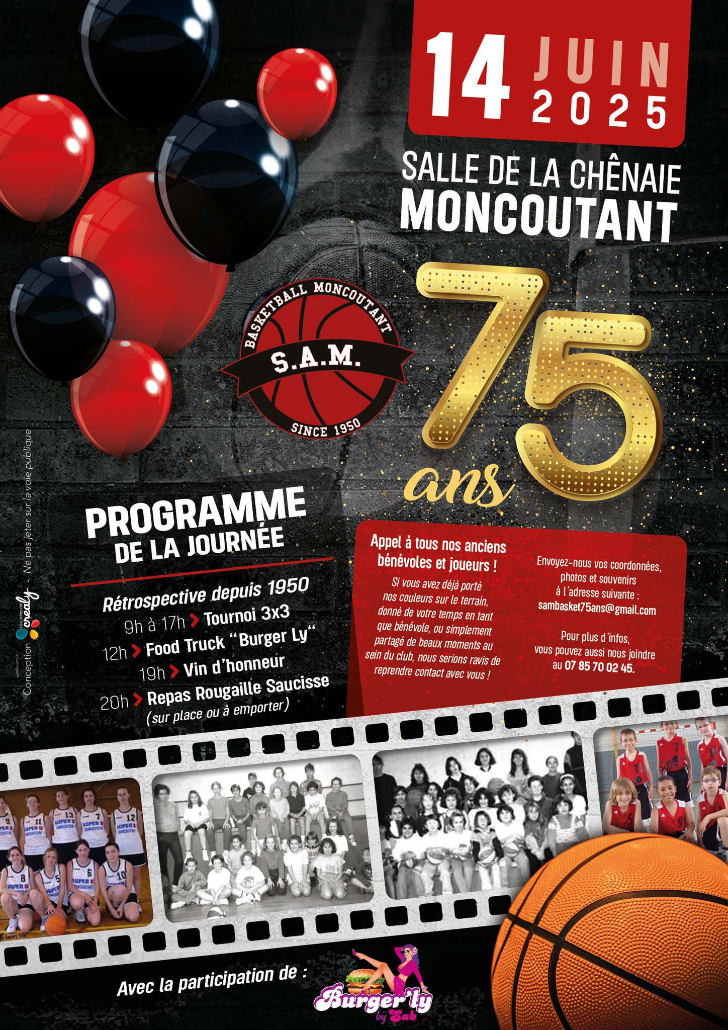 75 ans du S.A.M. Basket